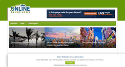 Desktop Screenshot of online-reiseinfos.de